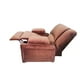 thumbnail image 4 of Sillón Reclinable Sheraton Tu Espacio Muebles Suede Chocolate, 4 of 4