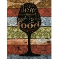 thumbnail image 2 of Stimson, Diane 12x14 White Modern Wood Framed Museum Art Print Titled - Cook With Wine, 2 of 4