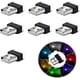 thumbnail image 1 of Luces LED de ambiente interior USB para automóvil, 7 piezas de luces LED USB mini enchufables de 5 V para el interior del maletero del automóvil., 1 of 5
