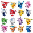 thumbnail image 2 of 36 Tipos Super Wings 2quot; Escala Mini Transformación Anime Deformación Avión Robot Figuras de acción Transformación Juguetes para niños Regalos Tan Jianjun unisex, 2 of 2