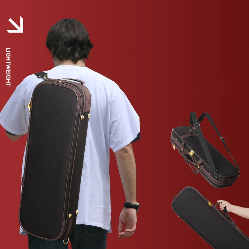 YongCo Practical Violin Case with Soft Interior Lining String Instrument Case for Safe Transport Suitable for Music Enthusiasts