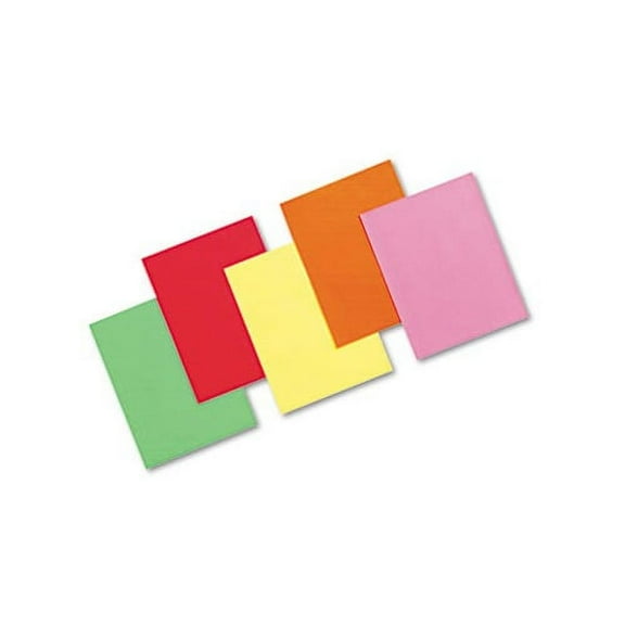 Array Colored Bond Paper 24lb, 8.5 x 11, Assorted Bright Colors, 500/Ream