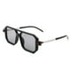 thumbnail image 1 of Gafas de sol cuadradas del tiroteo de la calle de las gafas de sol de la moda del marco del haz doble, hechas del plástico, metal, PC, 1 of 5