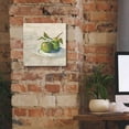 thumbnail image 5 of Epic Graffiti 'Green Apple I Neutral' by Carol Rowan, Giclee Canvas Wall Art, 12"x12", 5 of 8