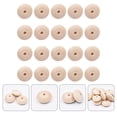 thumbnail image 4 of Shisuyan 20Pcs Rustic Beads Abacus Beads Wood Craft Beads For Diy Enthusiasts And Crafters, 4 of 8
