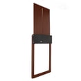 thumbnail image 4 of Puerta automática de gallinero con detección de luz IP44, puerta impermeable con pilas para gallinero, color marrón, 4 of 12