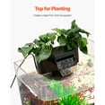 thumbnail image 4 of 3.5 Gallon Fish Tank Aquarium Arch Clear GPPS 3 Color Self Cleaning, 4 of 6
