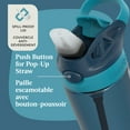 thumbnail image 2 of Contigo Kids Aubrey Water Bottle with Autospout Lid, Blueberry with Juniper, BPA-Free, 2 of 9