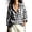 Black, variant on Women's Gingham Plaid Blouses Collared Long Sleeve Button Down Shirts office Casual Loose Tunic Shirts Vintage Y2K Street Tops Pink