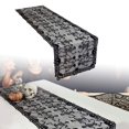 thumbnail image 1 of Chemin de Table Halloween Décoratif en Dentelle Adapté pour Fête Restaurant Décoration Festival de Vacances Polyester Maison, 1 of 7