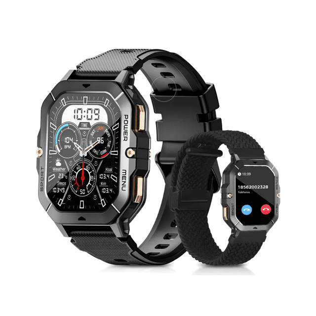 Reloj Inteligente Cubot Smartwatch C28 Resistente Al Agua Malubero negro