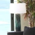 thumbnail image 2 of Jamie Young Brushstroke Ceramic Table Lamp with Linen Shade, 2 of 4