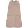 HALO SleepSack SuperSoft Swaddle, Cozy Bamboo Viscose, 3-Way Adjustable Swaddle, 2 Way Zipper, 2 TOG (Mocha, Newborn)