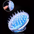 thumbnail image 4 of 1 unidad de cepillo para lavado de cabello de silicona, lavado de cabeza, cepillo mágico para masaje de meridianos del cuero cabelludo, champú de limpieza, masaje JM, 4 of 5