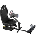 thumbnail image 1 of VEVOR Simulator Cockpit Steering Wheel Stand Racing Seat Gaming Chair For Logitech G29, 1 of 9