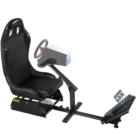 VEVOR Support de Volant de Course Pré-installé Cockpit Simulation