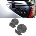 thumbnail image 3 of 2 uds., Funda protectora de silicona para puerto de carga, cubierta protectora para Tesla modelo 3, modelo Y, accesorios de modificación de enchufe Negro Macarena Cubierta del puerto de carga, 3 of 7