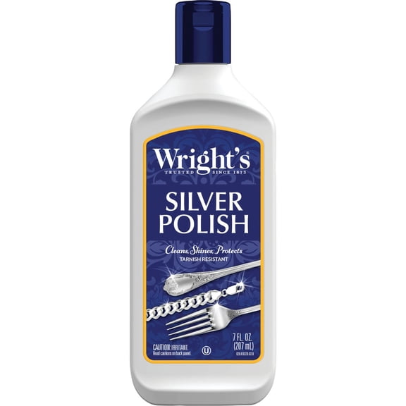 Wright's Silver Polish Cleaner - Ammonia-Free, Jewelry, Antique - 2 Pack