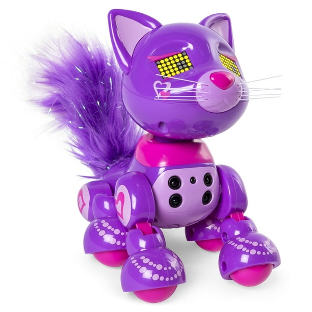 Zoomer Meowzies, Posh, Interactive Kitten with Lights, Sounds and Sensors