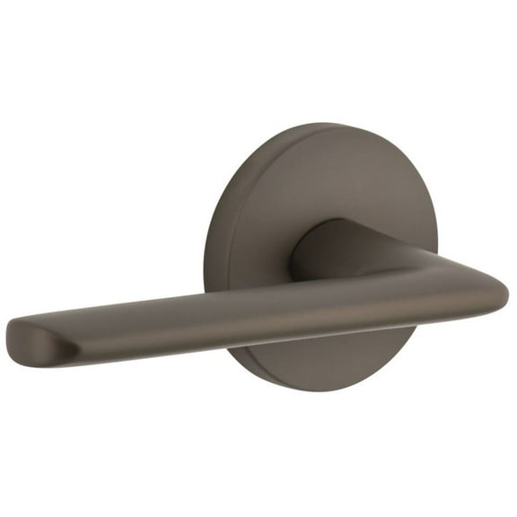 Viaggio Clobrz_Psg_234_Lh Circolo Left Handed Solid Brass Passage Door Lever Set -