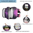 thumbnail image 3 of FORMRS Unisex School Backpack 17" Student Travel Bag with Laptop Compartment, Night Neon Road, 3 of 7
