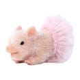 thumbnail image 1 of Muñeca de cerdito renacido de silicona, cerdito realista, divertida y suave, mini muñeca de silicona, mini cerdito, lindo animal de peluche para, 1 of 9