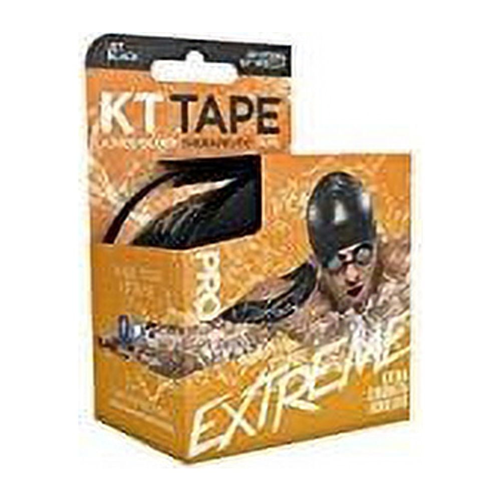 KT Tape 9" x 1" Black Kinesiology Sports Tape