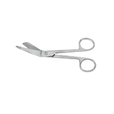 Floor Grade Scissors Vantage Bandage Scissors Lister 5-1/2 Inch Floor Grade Stainless Steel Finger Ring Handle, 1 Count ()