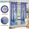 thumbnail image 5 of Penguins Plush Absorbent Breathable Sheer Curtains 63x52in Soft Light Filtering, UV Protection and Thermal Insulation, 5 of 7