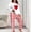 A20, variant on Plus Size Women's Valentine's Day Print Long Sleeve Pajama Set With Pants For Fashionable Home Wear