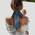 thumbnail image 5 of Xecao Mysterious Moonlit Mountains Pattern Large Satin Head Scarf - Satin Hair Scarves Silk Bandana Scarf Headscarf Silk Feeling Scarf for Women, 5 of 6