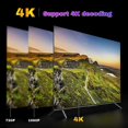 thumbnail image 4 of H96 max Android 12.0 TV Box Voice Assistant 4K Wifi 2.4G&5.8G 4GB RAM 32G 64G Media player, 4 of 5