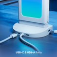 thumbnail image 2 of Nanoleaf Pegboard Desk Dock (1pk)- White, 2 of 9