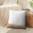 thumbnail image 3 of LALILO Throw Pillow Covers Wood White Wood Desk White Surface Wooden Cushion Cover 18" x 18", 2 Pack, 3 of 6