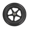 thumbnail image 2 of Wheelchair Rear Wheel Abrasion Resistance Polyurethane Hardware Tools 12mm Bearing Hole, 2 of 5