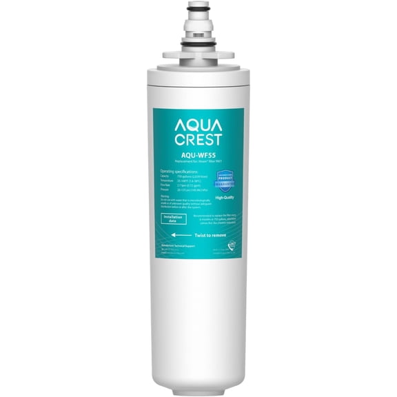 AQUA CREST 9601 Water Filter, Replacement for Moen 9601 ChoiceFlo 9600, 9602, 9500, 9501, 9502, Compatible with Moen Sip Filtered Kitchen Faucets, 750 Gallons or 6 Months