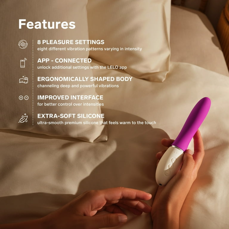 LELO LIV 3 G-Spot Vibrator - App Controlled, 8 Settings, Waterproof, Curved  Design, Rechargeable (Plum) Waterproof Rechargeable Sex Toy