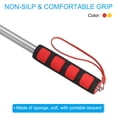 thumbnail image 3 of Unique Bargains 5.2ft Telescopic Handheld Flagpoles Tour Guide Flag Pole with Clips for Teaching Red, Yellow, 2 Pack, 3 of 7