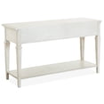thumbnail image 4 of Magnussen Home Newport Alabaster Rectangular Sofa Table, 4 of 9