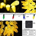 thumbnail image 1 of Cadena de luces LED solares de fresa C6C3 para primavera y verano, decoración de patio y jardín al aire libre, luces colgantes para fiestas en el hogar, 1 of 3