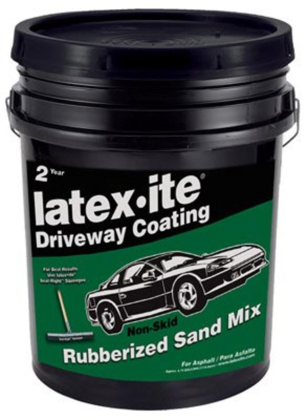 42801 LatexITE Rubberized Sand Mix Driveway Coating, 5 Gal., 5Gallon