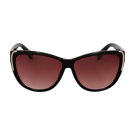 Kenneth Cole Reaction Plastic Frame Gradient Smoke Lens Ladies Sunglasses KC12536001B