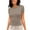 Khaki2, variant on WENWU Women's Casual Basic Going Out Crop Tops Slim Fit Short Sleeve Crew Neck Tight T Shirts 2025 T Shirts Short Sleeve under 10 Neck Tee Shirt