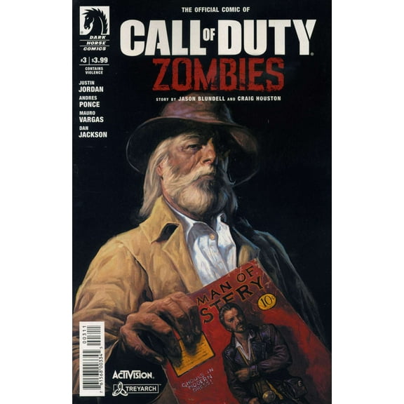 Call of Duty: Zombies 2 #3 VF ; Dark Horse Comic Book