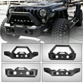 thumbnail image 4 of CPW Adaptable Front Bumper For 07-18 Jeep Wrangler JK JKU Powder Coated Steel 4 in 1, 4 of 11
