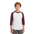 thumbnail image 1 of Camiseta Sport-Tek® Youth Colorblock Raglan. YT200 deporte-tek YT200, 1 of 1