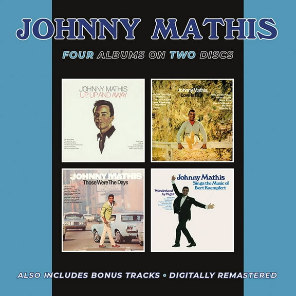 Johnny Mathis - Up, Up & Away / Love Is Blue / Those Were The Days / Sings The Music Of Bert Kaempert - Music & Performance - CD