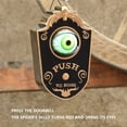 thumbnail image 3 of Timbre de un ojo de Halloween, decoración encantada, accesorios de terror, pieza colgante brillante, timbre colgante de puerta, decoración de campana de globo ocular, 3 of 4