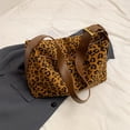 thumbnail image 3 of Bolso Mano Niche Con Leopardo Mujer Informal Gran Capacidad K (marrón), 3 of 9