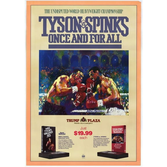 Mike Tyson, Once and For All 11x17 Movie Poster